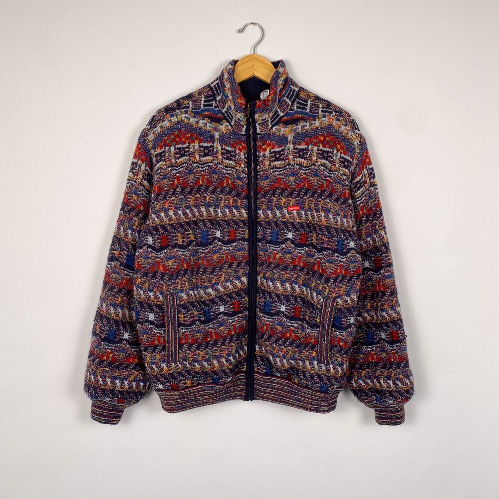 Supreme X Missoni Men's Reversible Knit Jacket Medium